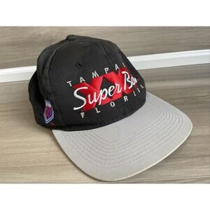 Vintage 1991 Super Bowl XXV 25 Tampa Bay Florida Sport Specialities Snapback Hat